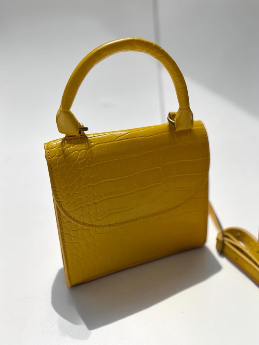 The Drop Diana Mini Handbag Quiet Luxury Top Handle Purse NWT